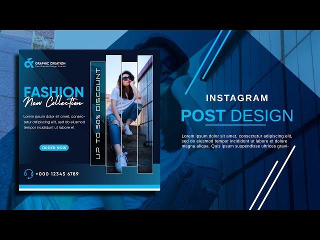 Creative Social Media Post Design || Adobe Photoshop Tutorial