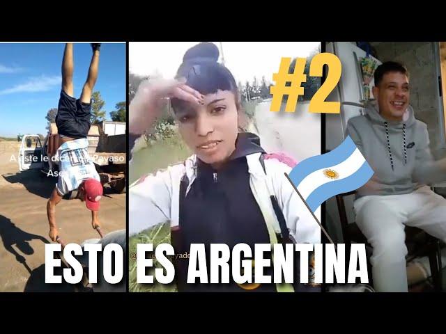 Esto es Argentina #2  Lo Mejor de TikTok, Vídeos Graciosos// Si Te Ríes Pierdes  nivel argentino