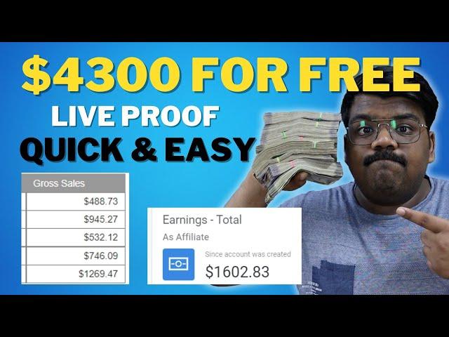 Earn $4,300+ With FREE UNLIMITED Ads TRICK | How to Make Quick Money Online