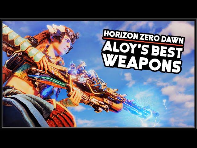 HORIZON ZERO DAWN | Mastering the 4 Best Weapons for Aloy