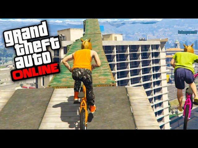 %98 PRO BİSİKLET BMX PARKURU ! - GTA 5 Online (FurkanYamanHD,Sesegel,Umidi)