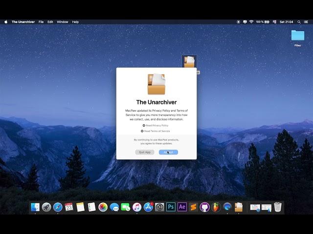 The Unarchiver macOS -  Download For Free / Installation