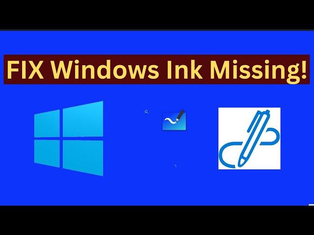 Enable Windows Ink Workspace in Seconds! (Step-by-Step Guide)