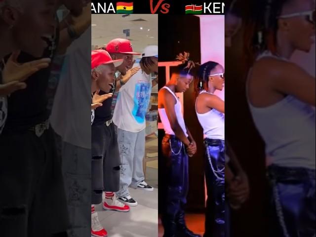 Viviane tiktok dance challenge  Ghana  vs Kenya  who won? #viral #shorts