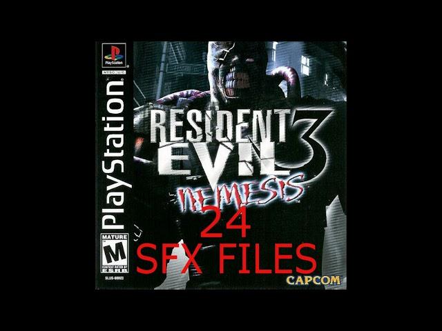 Resident Evil 3 Nemesis SFX Files