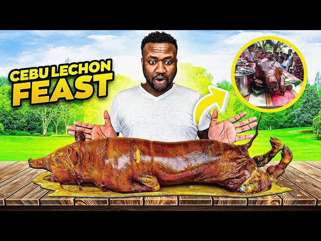 Ultimate Cebu Lechon Baboy Feast |Full length video| Rural Philippines