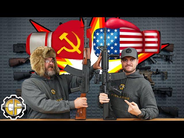 The M4A1 vs The AK-74M (US vs Russia)