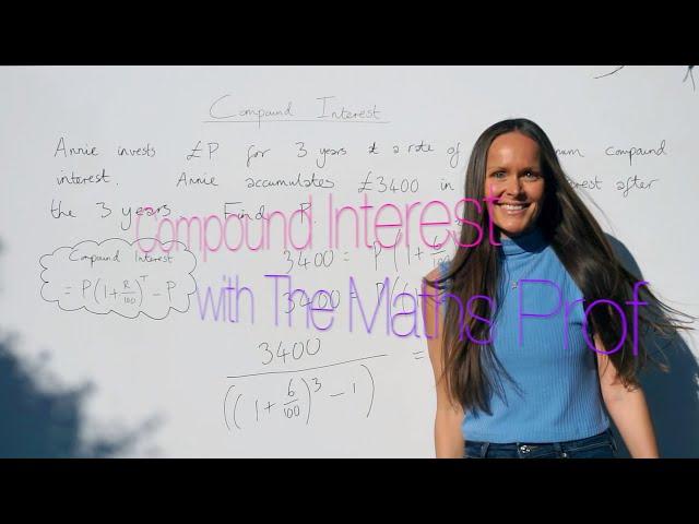 The Maths Prof: Compound Interest