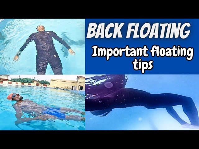 Back Floating Swimming Tips, How to Float, Swimming Tips for Beginners, Swimming Training