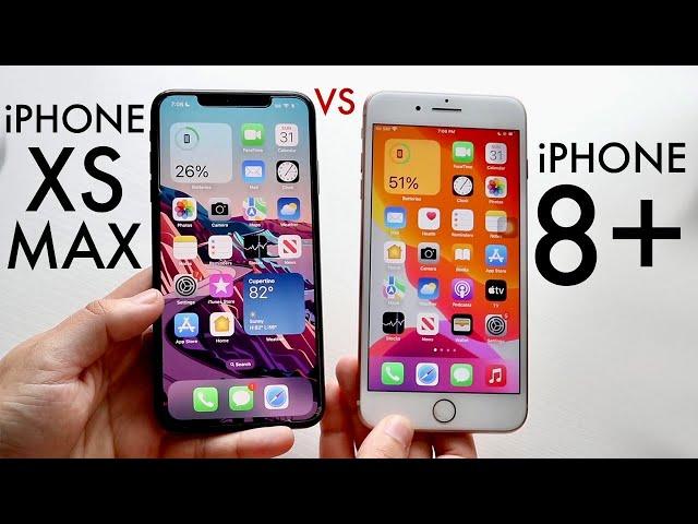 iPhone XS Max Vs iPhone 8 Plus In 2022! (Comparison) (Review)