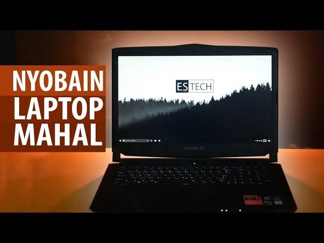 Laptop Gaming Gigabyte P57X V7, Tampang Ga Segalak Performa