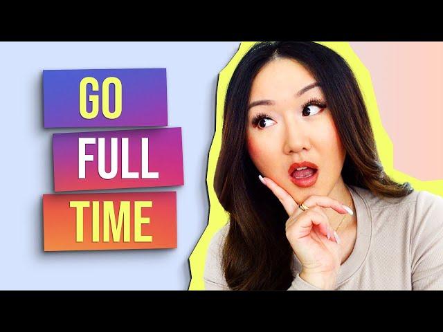 How to be a FULL TIME Content Creator (Things I WISH I Knew Before I Started...)