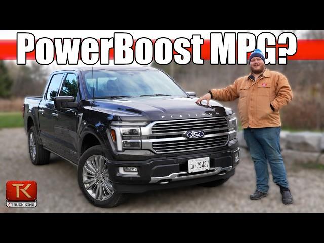 Nicest Truck Around? 2024 Ford F-150 Platinum Plus Powerboost In-Depth Review + MPG Test