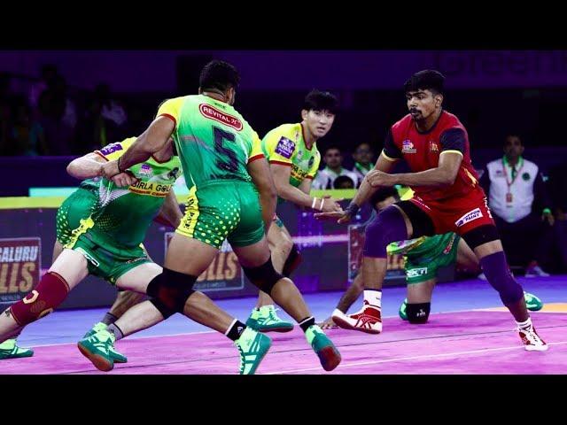 Pro Kabaddi 2019 Highlights  BENGALURU BULLS VS PATNA PIRATES [Hindi]