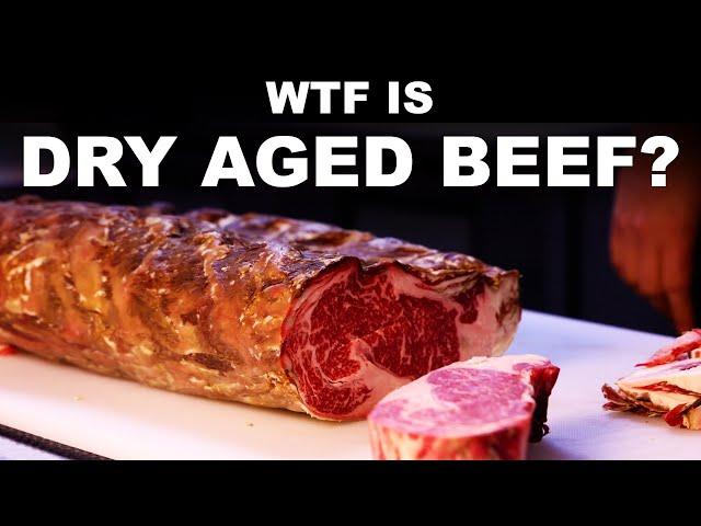 What is dry aged beef? Since when is drier meat good?