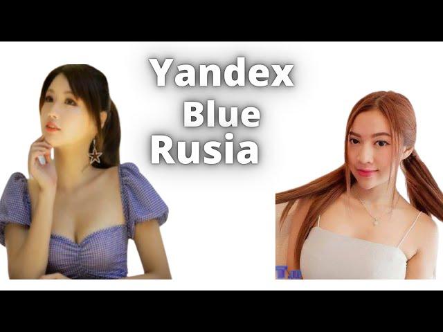 yandex blue rusia