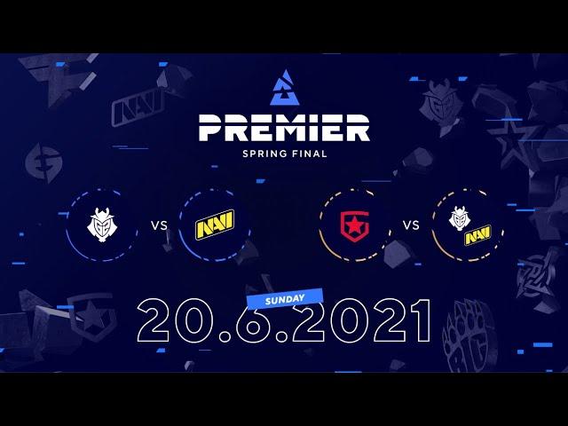 NAVI vs G2, Gambit vs NAVI | BLAST Premier Spring Final Day 6