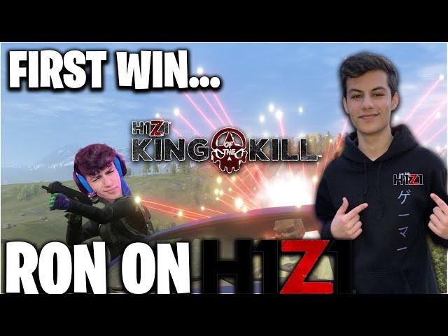 NRG Ronaldo Playing H1Z1 And Gets His First Win!