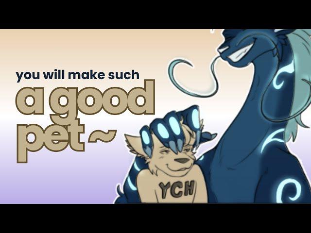 [Furry ASMR] Dragon Saves you and makes you his Pet [RP / 3Dio]