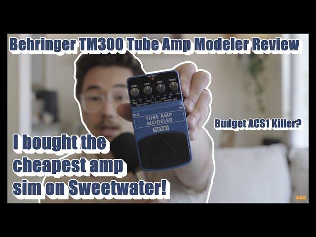 Is the Cheapest Amp Sim Any Good? | Behringer TM300 Tube Amp Modeler Review #notsponsored