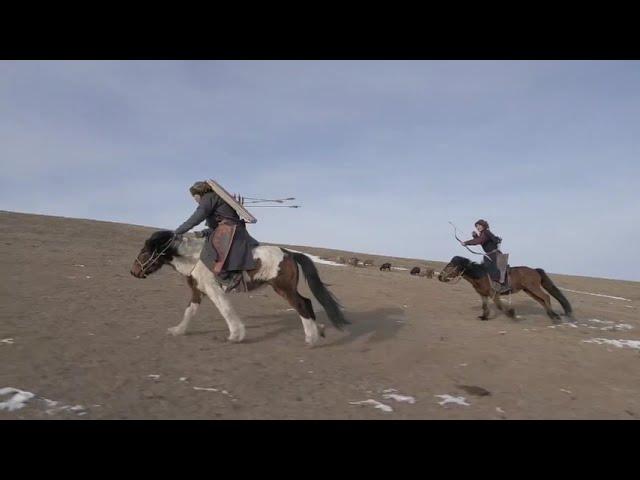 Historical Archery with Mongol Cavalry