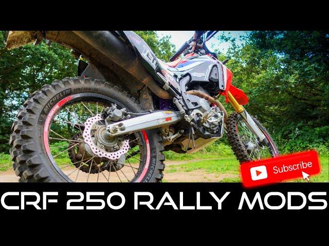 Honda CRF250L & Rally Mods For Adventure | DIY