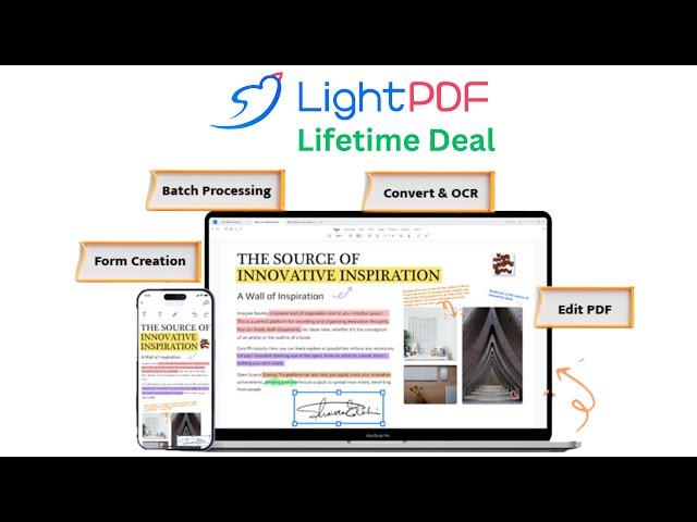 LightPDF Review | LightPDF Lifetime Deal - AI-Powered Best Online PDF Editor, Converter & Reader