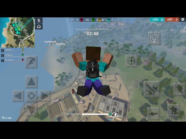 Free Fire vs. Minecraft PE!