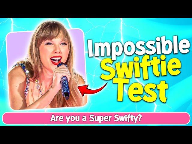 Impossible Taylor Swift Music Challenge |  Are You a Super Swiftie? 