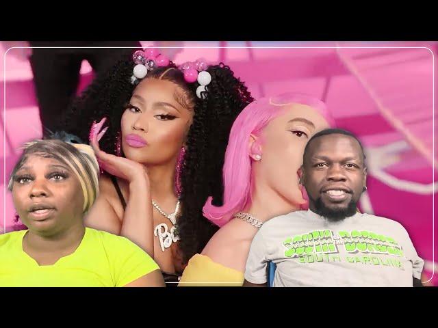  | NICKI MINAJ & ICE SPICE - BARBIE WORLD (LYRICS & MUSIC VIDEO) |  REACTION