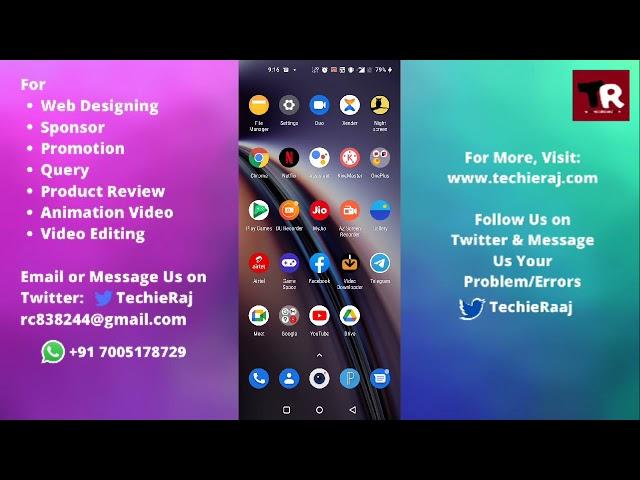 Fix Pocket Mode Not Working Problem in OnePlus Phone