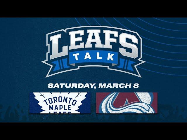 Maple Leafs vs. Avalanche LIVE Post Game Reaction | Leafs Talk