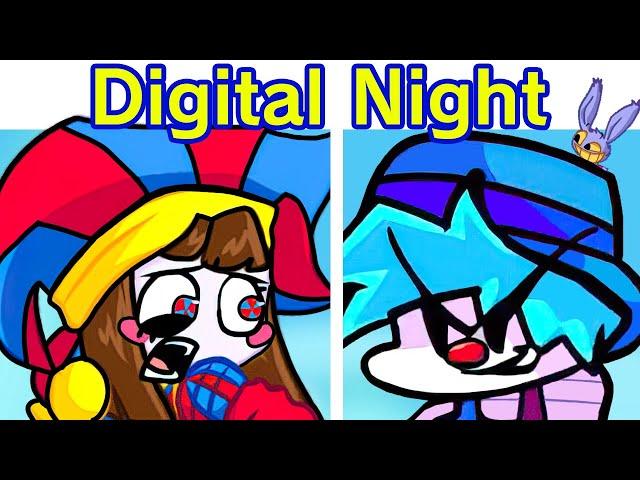 Friday Night Funkin' in a Digital Night, The Amazing Digital Circus (FNF Mod/Digitalizing/Pomni/Jax)