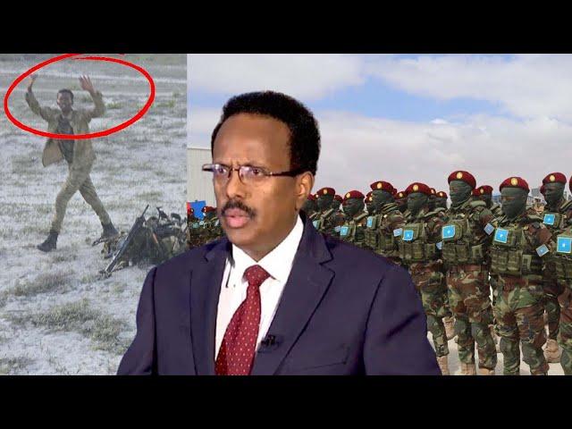 Farmaajo oo Sheegay Inuu Hergalay Qorshe Lagu Bur Burinayey Ciidanka Somalia