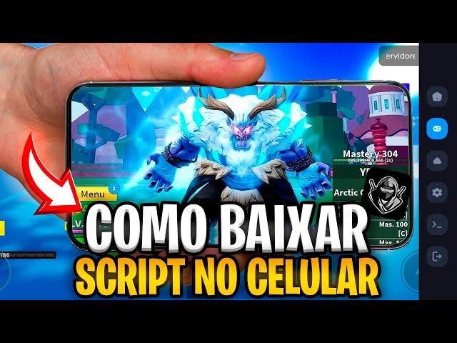 COMO BAIXAR SCRIPT NO BLOX FRUITS NO CELULAR/MOBILE E PC ️DELTA ATUALIZADO 2025 COM LINK DIRETO