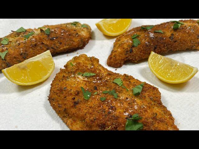 Perfect CRISPY Chicken Cutlets