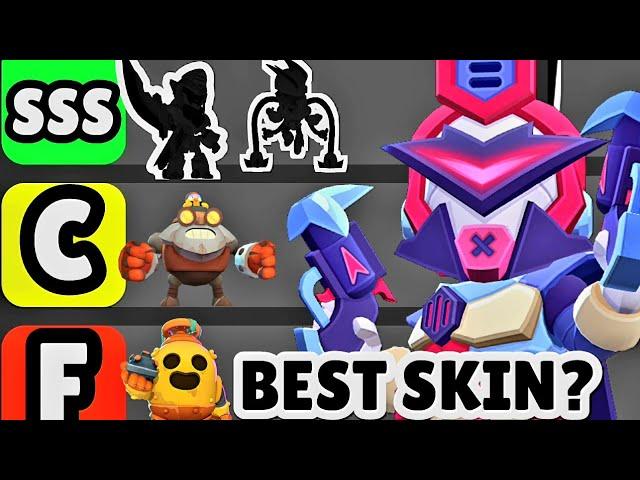 Brawl Stars All MECHA Skins Ranked!