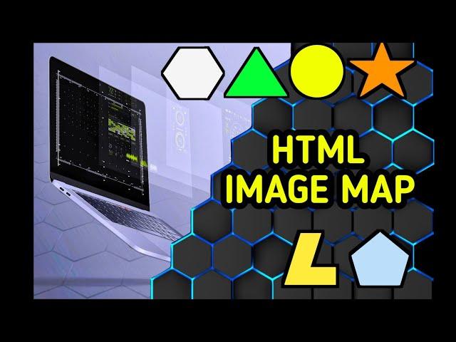 HTML Image Map | clickable image|Square, Circle, Triangle, Hexagon, Star, Pentagon & Polygon | HTML5