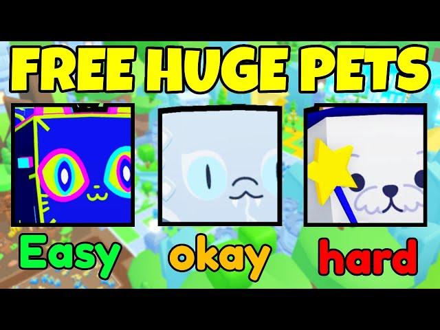Chances For EVERY F2P HUGE In Pet Simulator 99!