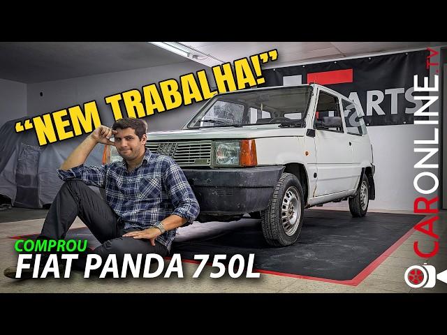 COMPROU um FIAT PANDA e NEM TRABALHA!!