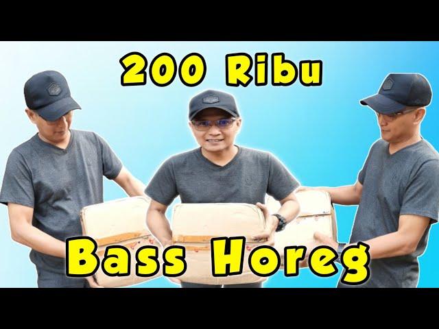 Mau Suara Audio Bass Glerr , Harga Murah. Sanggup Getarkan Kaca