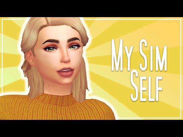 MAKING MY SIM-SELF || The Sims 4 Create-A-Sim