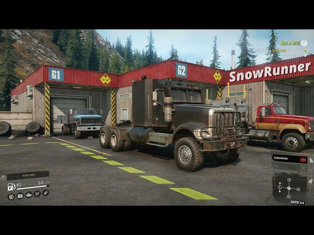 SnowRunner| Navistar 5000-MV| Xbox Series X 4k Gameplay.