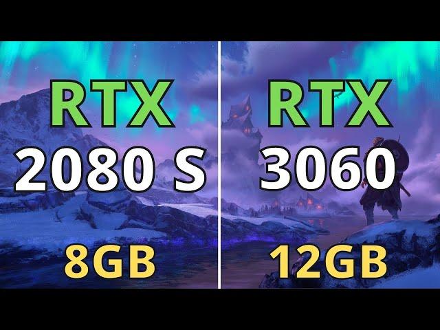 RTX 2080 SUPER VS RTX 3060