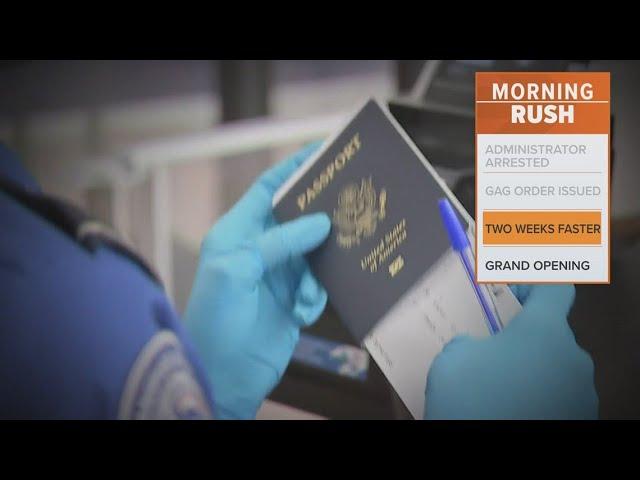 U.S. passport processing times reduced by two weeks, officials say