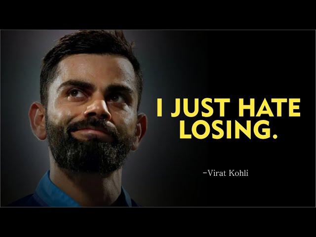 The Mindset of a Champion: Virat Kohli Motivational Video (english)