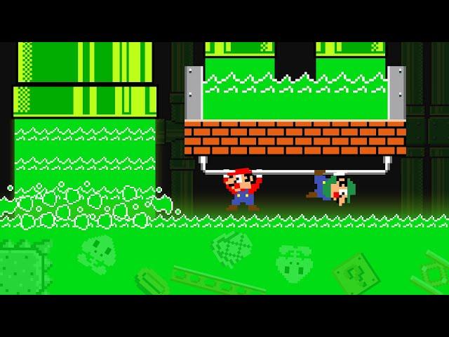 Mario and Luigi, but The Floor is Acid...