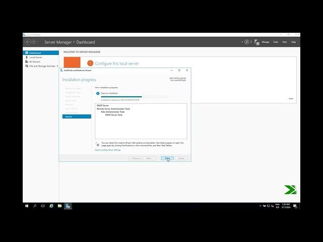 Windows Server 2016 - How to Install DHCP? Manage Network Settings & Features!