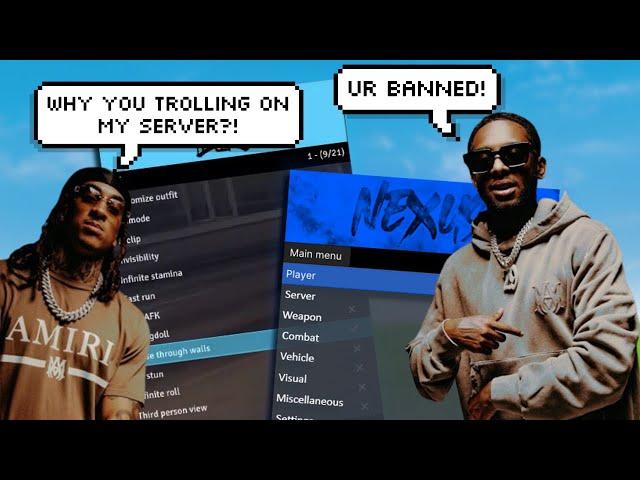 Trolling a Famous Rapper's GTA RP Server