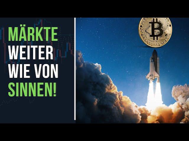 Marktanalyse Krypto - Bitcoin DAX DowJones Nasdaq zünden Nachbrenner